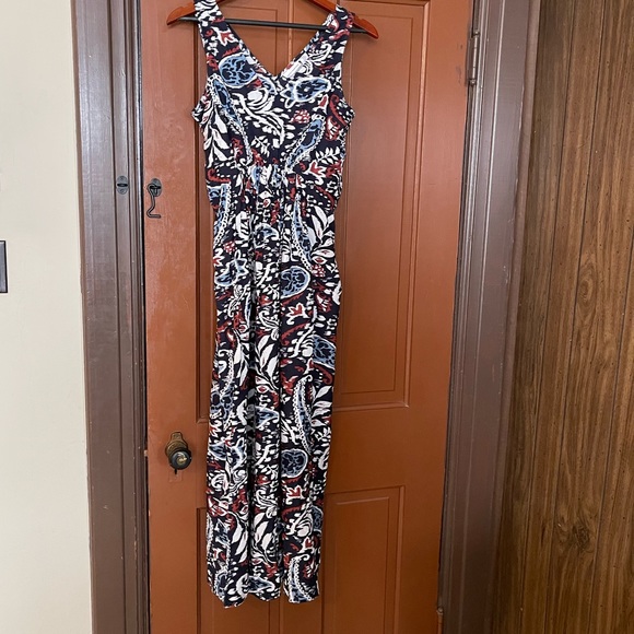 NWT | Lucky Brand | Patterned Maxi Dress - Picture 12 of 13